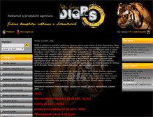 Tablet Screenshot of digrs.cz